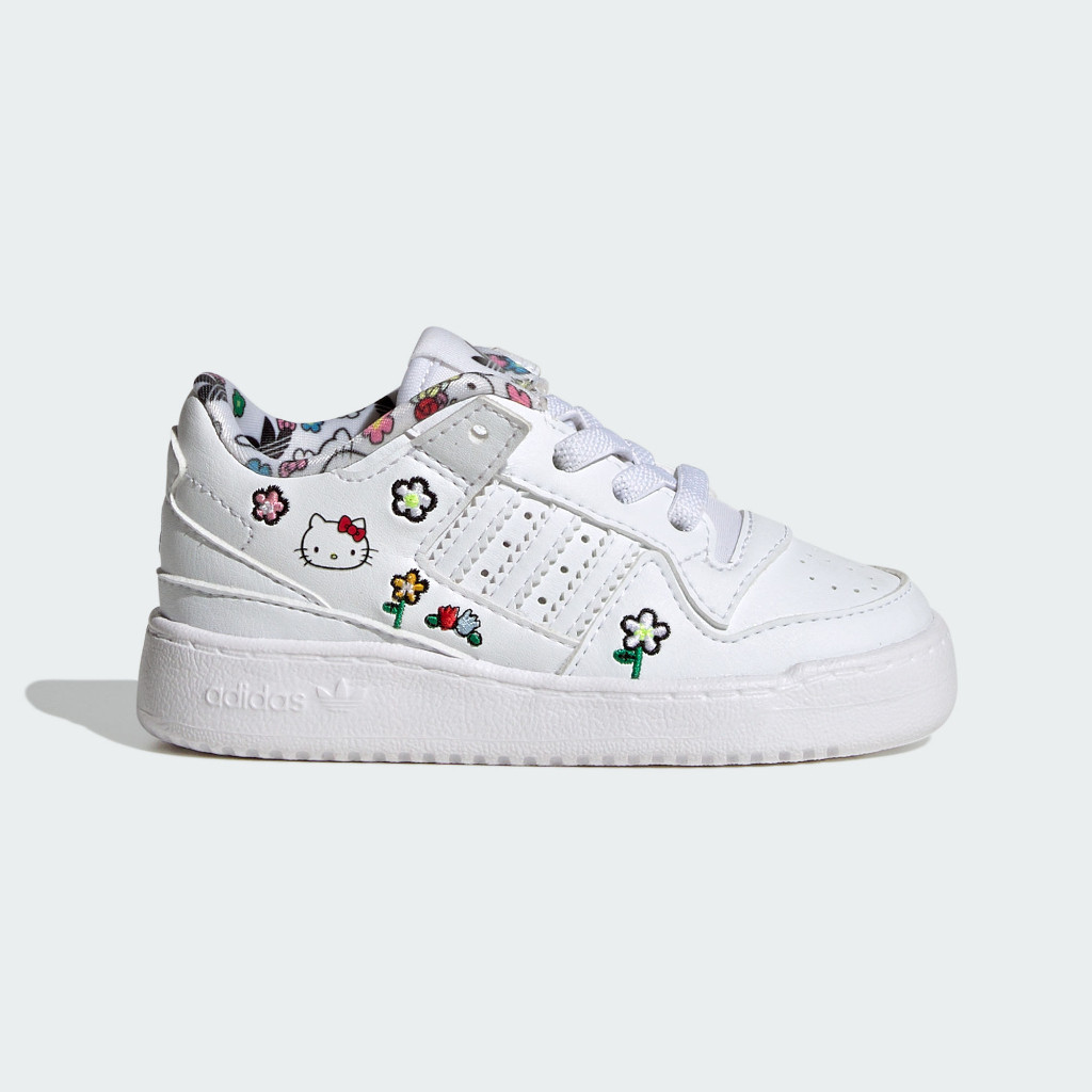 adidas HELLO KITTY X FORUM 運動休閒鞋 復刻籃球 嬰幼童鞋 IG0302 官方直營