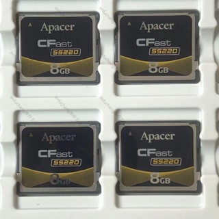 【記憶卡】Apacer/宇瞻CFast SS220 8G工業寬溫高速內存卡APCFA008GGDAD-6ET/美好五金