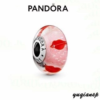 yuqiansp專業代購潘朵拉 Pandora Red Lips Murano 琉璃串飾 愛情 796598