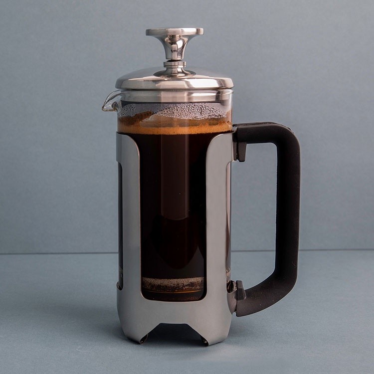 台灣現貨 英國《La Cafetiere》法式濾壓壺(銀850ml) | 泡茶器 冷泡壺 沖茶器 法壓壺 咖啡壺 奶泡杯
