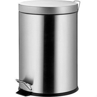 台灣現貨 德國《KELA》Torre腳踏式垃圾桶(霧銀3L) | 回收桶 廚餘桶 踩踏桶