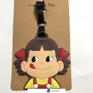 【琪琪優選】不二家牛奶妹 麵包超人行李牌 可愛小丸子 大口仔箱包識別小掛飾-qqmark588-