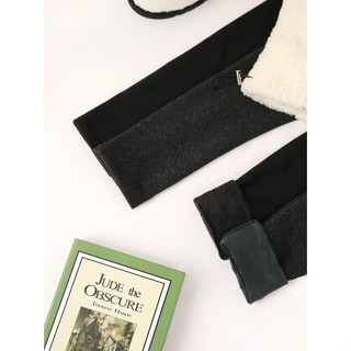 Codibook｜韓國 common unique 絨毛內裡鬆緊腰內搭褲［預購］打底褲 女裝