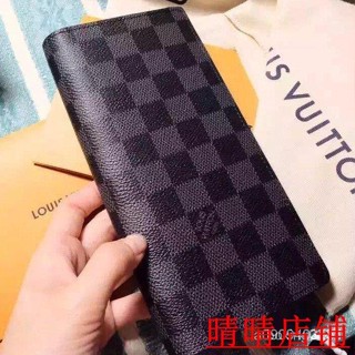 （晴晴二手）Louis Vuitton LV N62665 黑棋盤格長夾 皮夾 錢包 零錢包 卡包卡夾長款皮夾錢夾