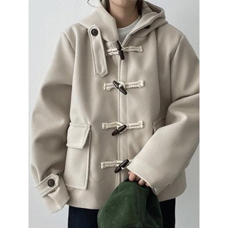 【Codibook】韓國 HIJJOO 牛角釦大衣大衣［預購］女裝