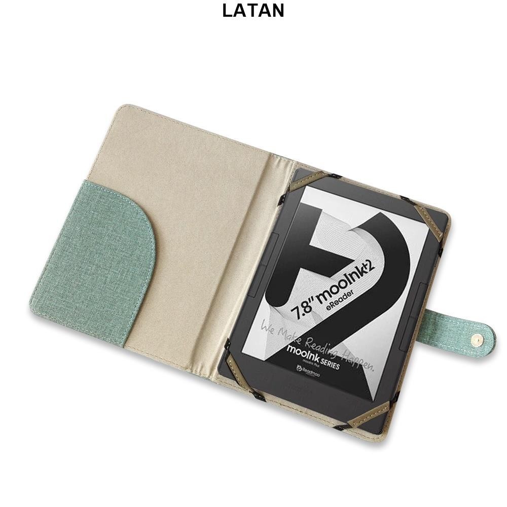LATAN-適用於 Readmoo Mooink Plus 2 7.8 英寸電子閱讀器袖袋保護皮膚的電子書保護套