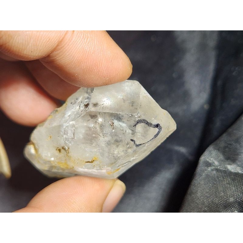 《晶華》 天然 原礦 水膽  水晶   R01-17