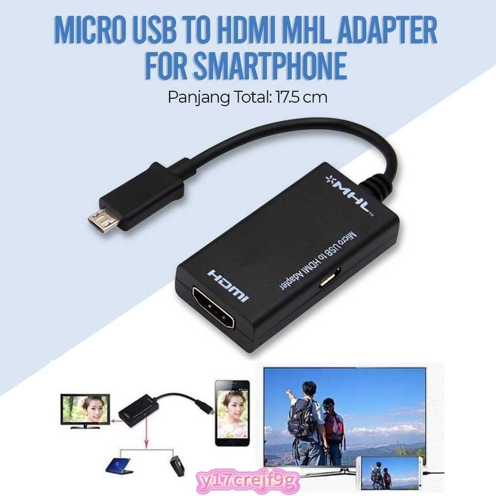 Cable Micro USB to HDMI MHL Adapter for Smartphone Smart TV