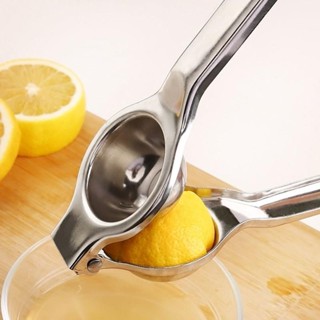 Mini manual lemon juicer mini squeezer lemon clip stainless