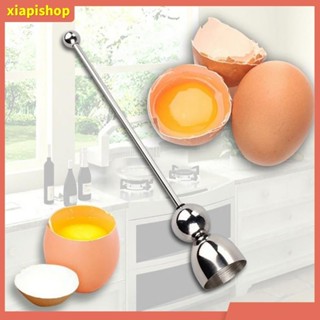 Stainless Steel Raw Eggshell Topper Cutter Clipper Egg Opene