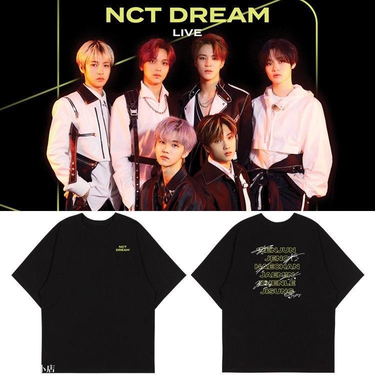 KPOP NCT DREAM演唱會Beyond LIVE演唱會周邊同款衣服短袖T恤打歌服