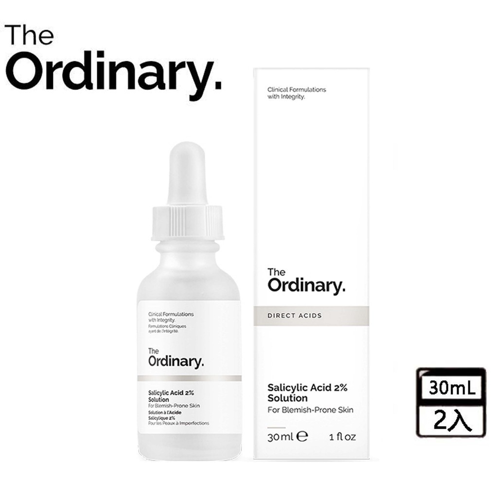 &lt;正品&gt;The Ordinary 水楊酸 Salicylic Acid 2% Anhydrous Solution