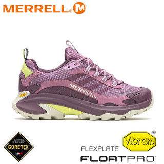 【MERRELL 美國 女 MOAB SPEED 2 GORE-TEX防水登山鞋《丁香紫》】 ML037846/越野鞋