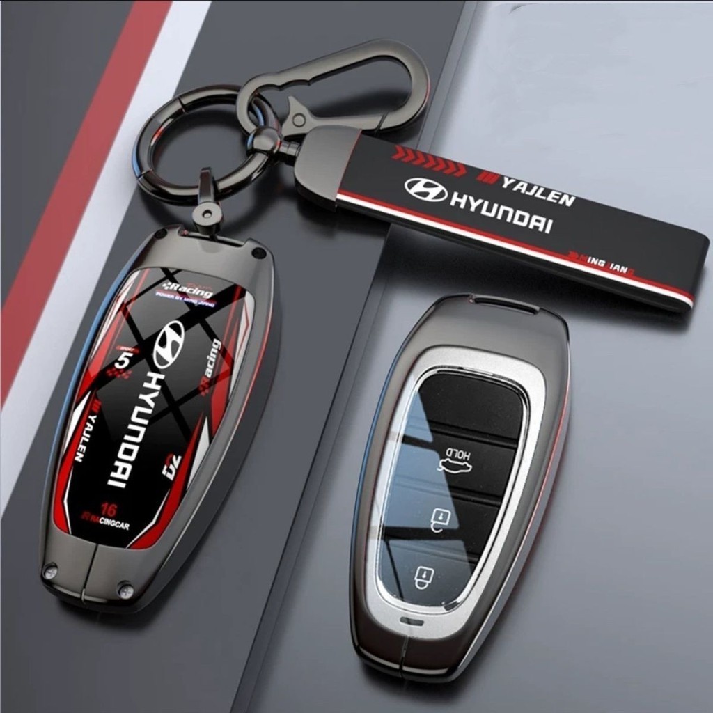 🔥現代 Tucson L鑰匙套 高檔 Hyundai鑰匙殼 土桑L ix35  Elantra Venue 鑰匙皮套