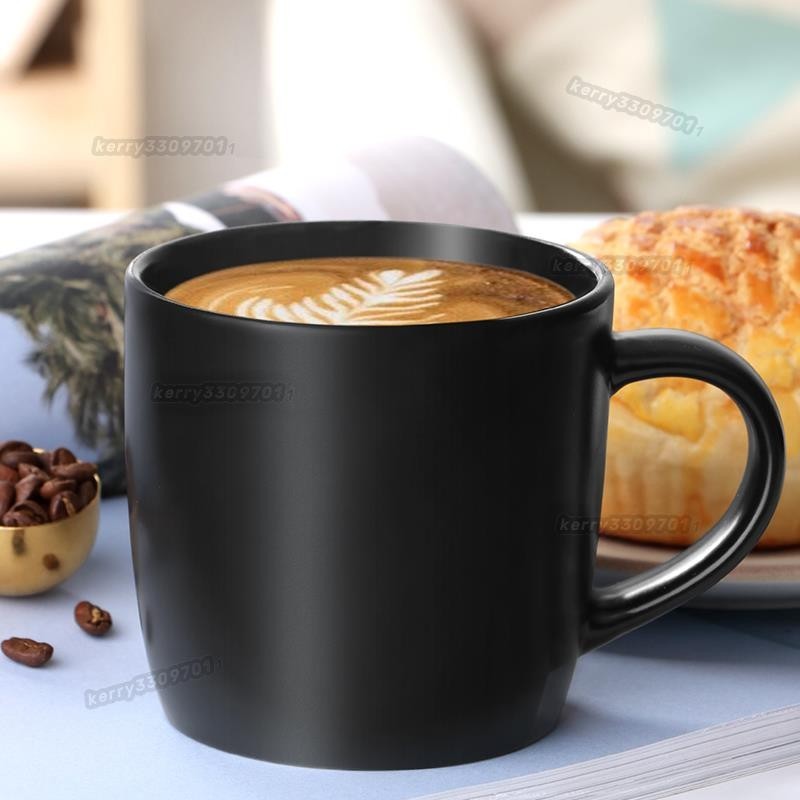 ☣復古馬克杯☣ 經典美式大咖啡杯陶瓷馬克杯歐式簡約復古水杯家用牛奶早餐咖啡杯🎉yora💖