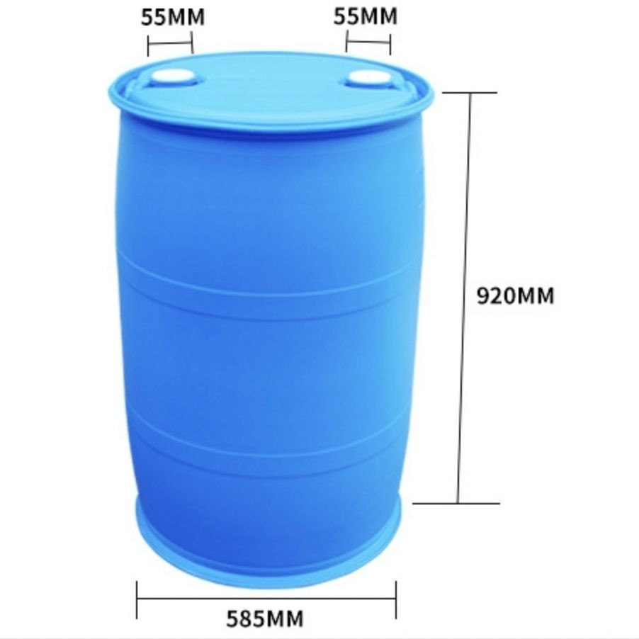 超級大促）200升二手膠桶塑料桶加厚加長雙邊單環桶柴油桶