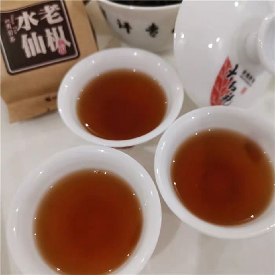 武夷山大紅袍 老樅水仙 茶葉 粽葉香 濃香型 500g 新茶 武夷巖茶 口糧茶