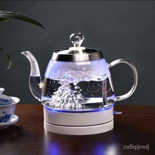 玻璃水杯 水壺 茶壺 傢用耐用燒水壺燒水壺泡茶專用壺加厚煮水透明燒水壺玻璃電熱水壺