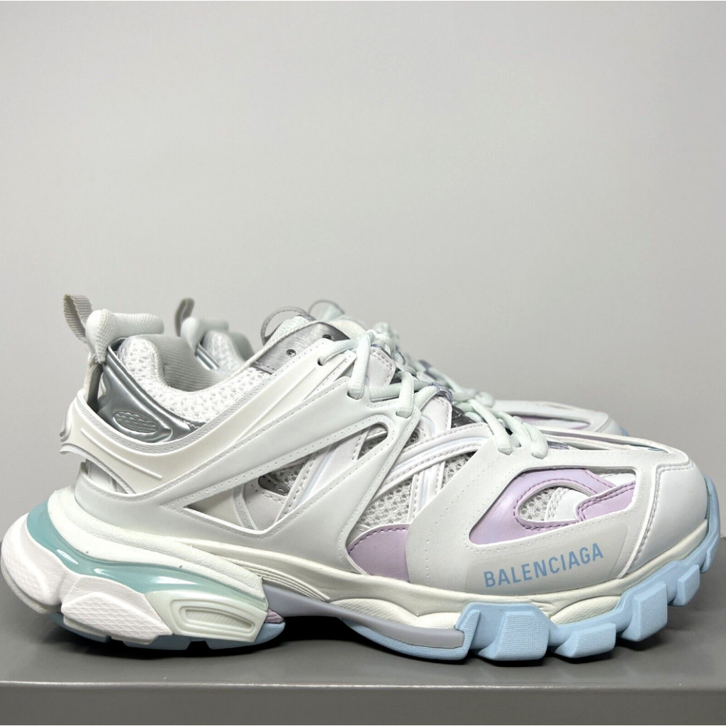 巴黎世家 Balenciaga Track White Blue 白藍 厚底鞋 增高鞋 老爹鞋 休閒鞋 542436