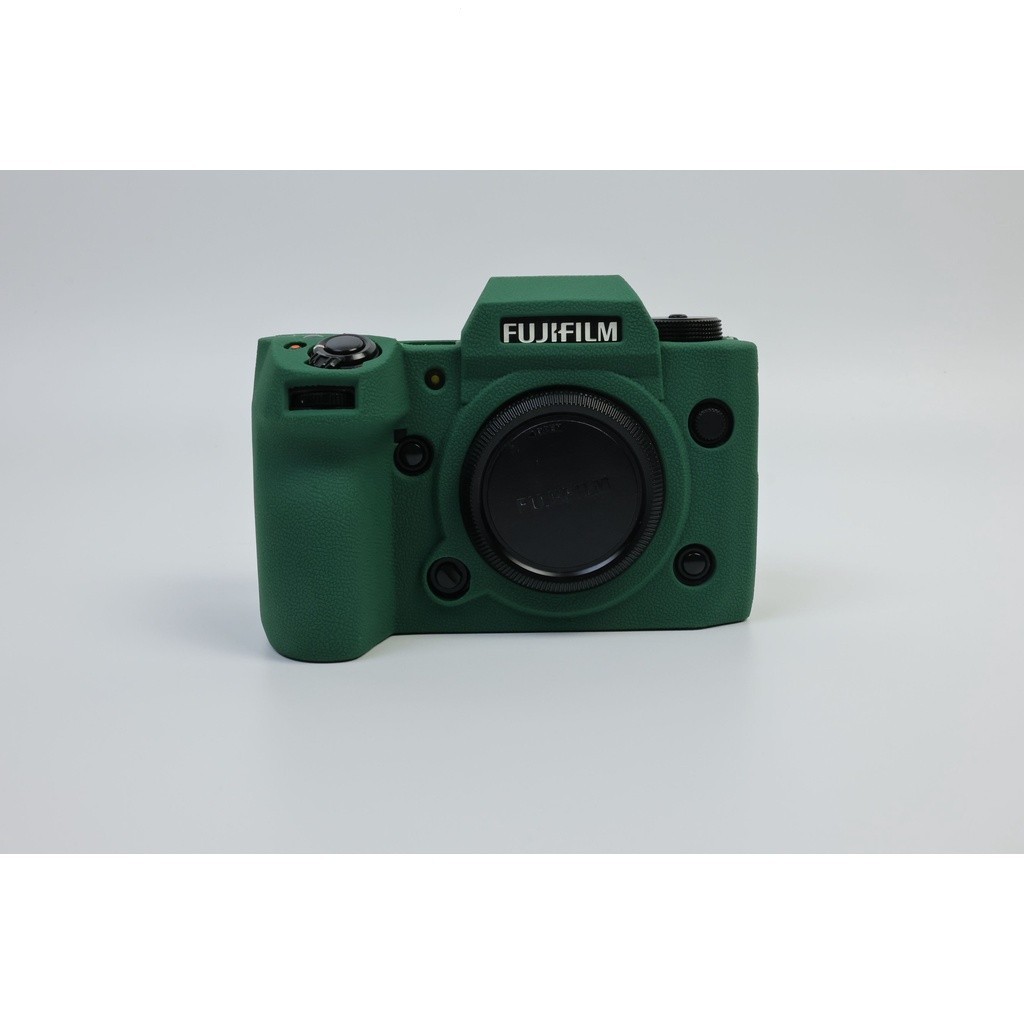 適用富士 XH2相機包硅膠套相機保護套 xh2s軟膠紋防滑外殼