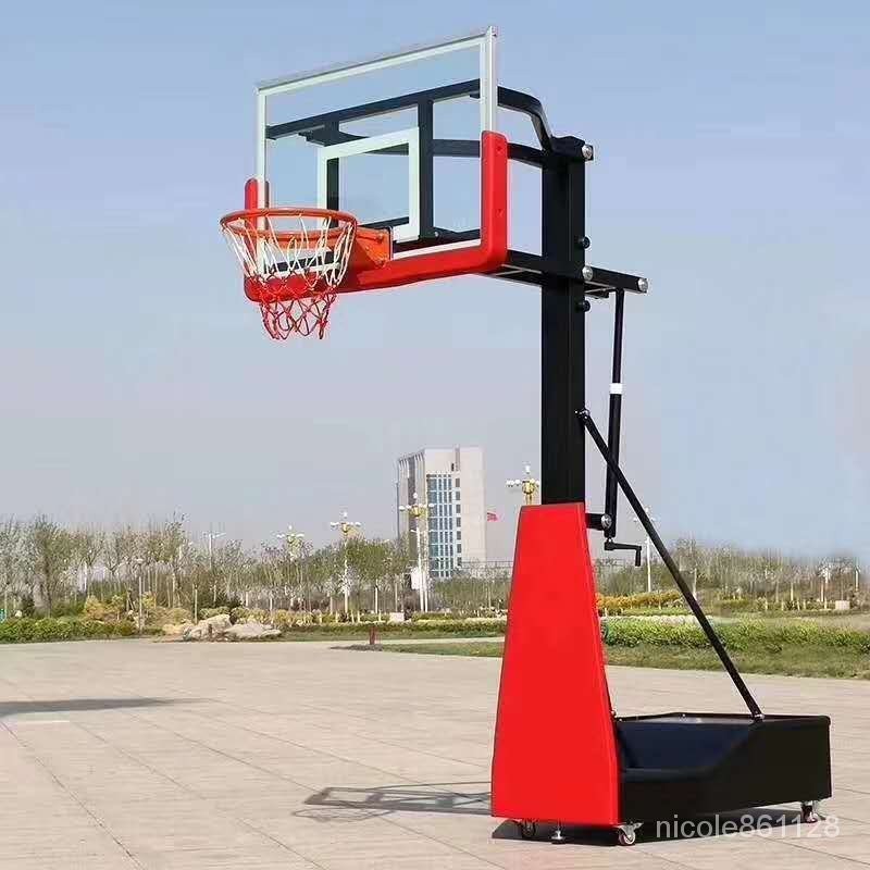 【廠傢 直銷】可移動成人籃球架小區運動兒童投框可陞降式傢籃球聯賽培訓球廣場 QH1U