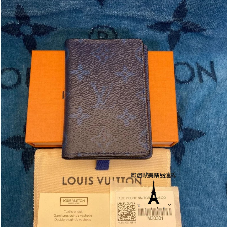 Louis Vuitton 路易威登 LV Taigarama Pocket Organizer 短夾 M30301