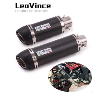 【爆款】Leovince排氣管 碳纖維 尾段 適用於 100-800cc 速可達 機車 賽車 仿賽 跑車