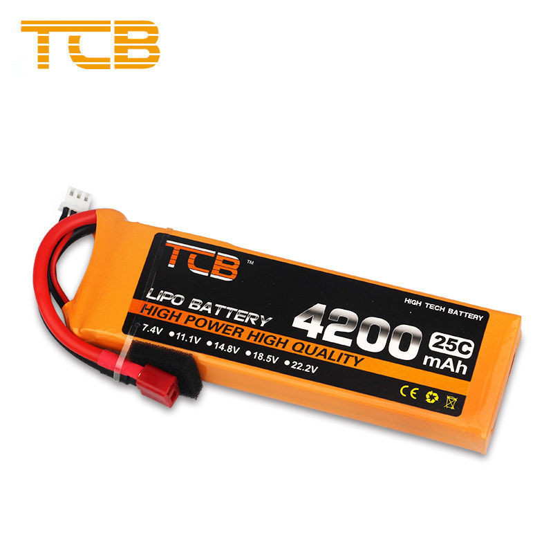 【免運配件】TCB 航模電池 4200mAh 35C 3S 25C 45C航模 車模 無人機專用 鋰電池 空拍機 電池