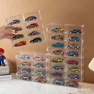 風火輪收納盒 小汽車模型 小汽車模型TOMICA1:64 模型收納盒 小車收納盒 小汽車收納 模型展示 透明展示盒