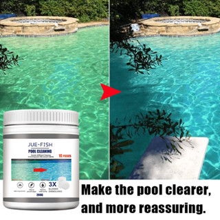 Jue-Fish Pool Effervescent Tablets Improve Pool Water Qualit