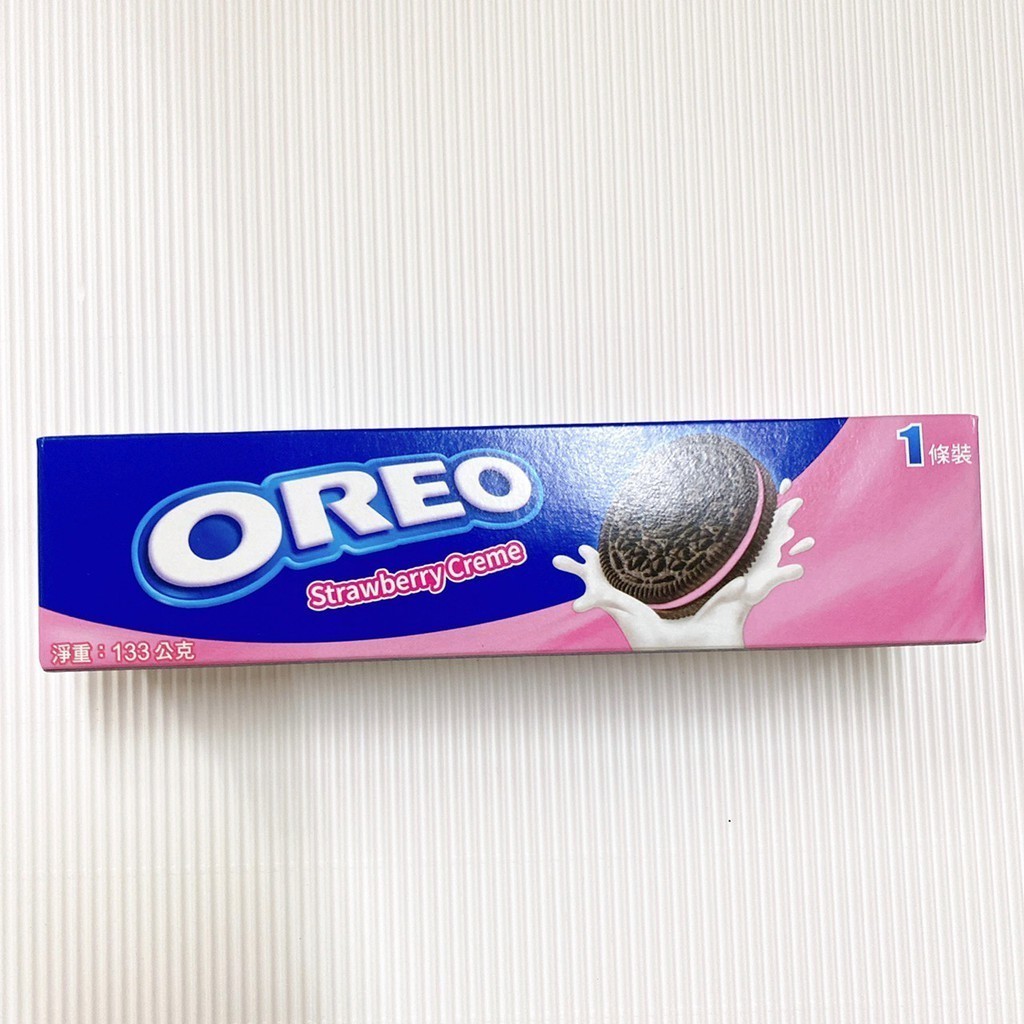 OREO 奧利奧 草莓口味夾心餅乾 133g