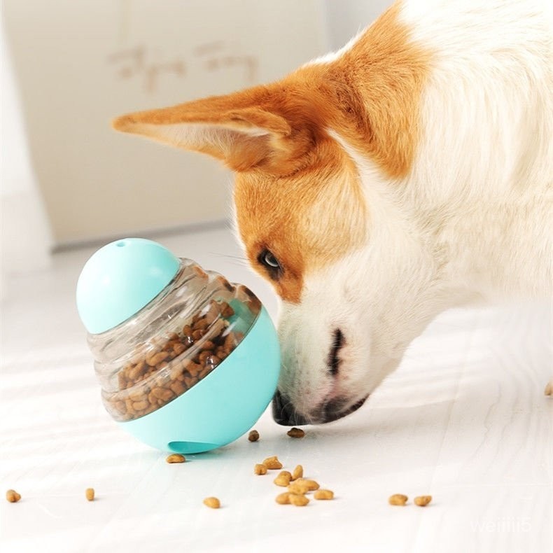 ❤寵物玩具 漏食不倒翁 寵物漏食球 漏食玩具 寵物益智慢食訓練玩具 狗狗玩具 藏食嗅聞餵食