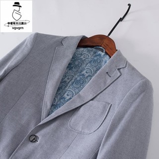 品牌春秋小西裝 男士單西外套 修身中青年商務便西上衣休閑西服VGVG