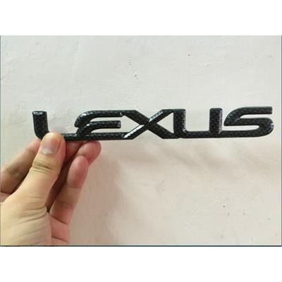 凌志RX330車標雷克薩斯LEXLIS后備箱標尾標后字牌 碳纖英文字母標 汽車裝飾 汽車貼 汽車改裝