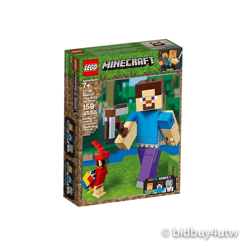 LEGO 21148 Minecraft Steve BigFig 樂高當個創世神系列【必買站】樂高盒組
