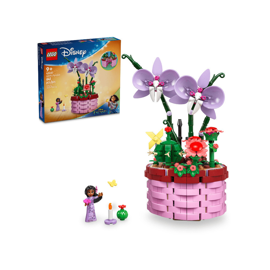 LEGO 43237 伊莎貝拉的花盆 樂高® Disney 系列【必買站】樂高盒組
