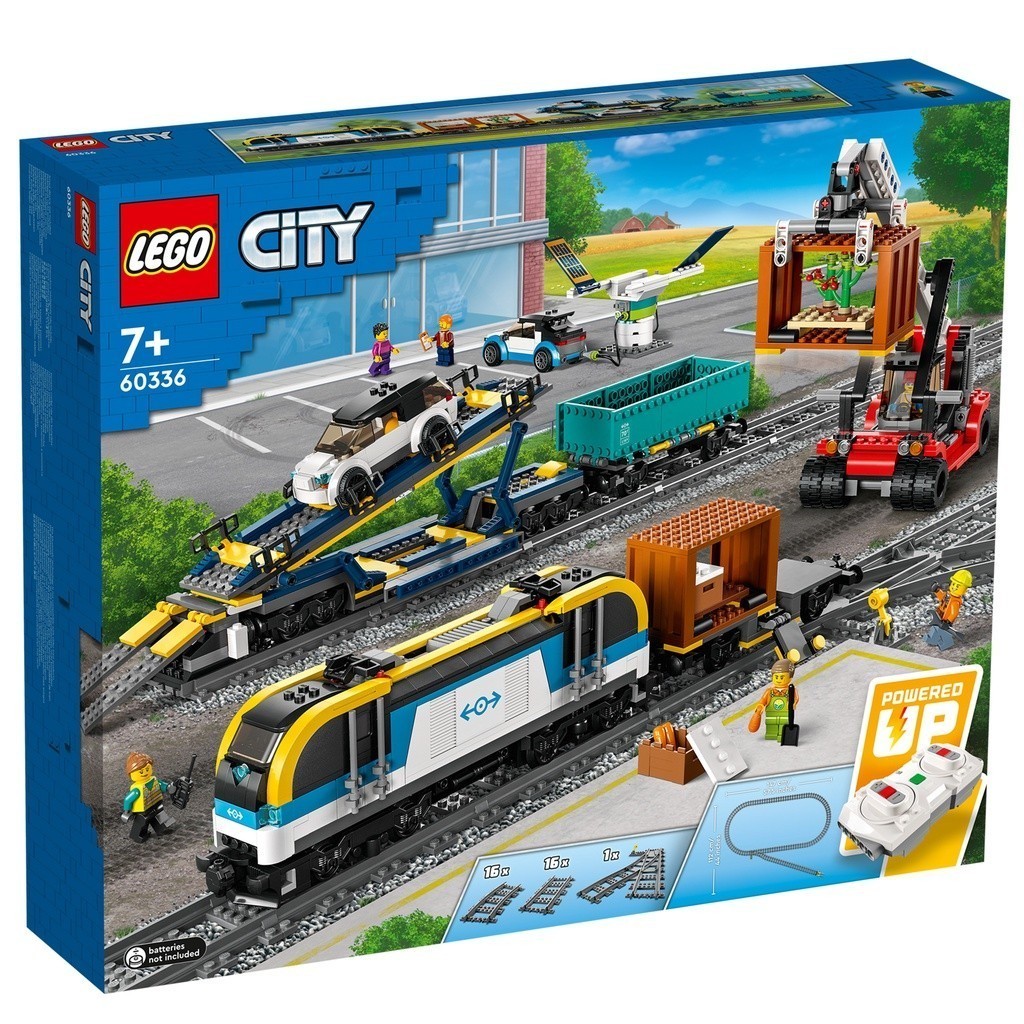 LEGO 60336 貨物列車 樂高城市系列【必買站】樂高盒組