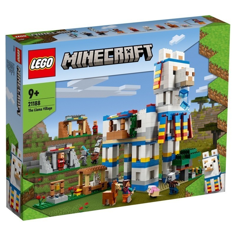 LEGO 21188 Minecraft駱馬村 Minecraft系列【必買站】樂高盒組