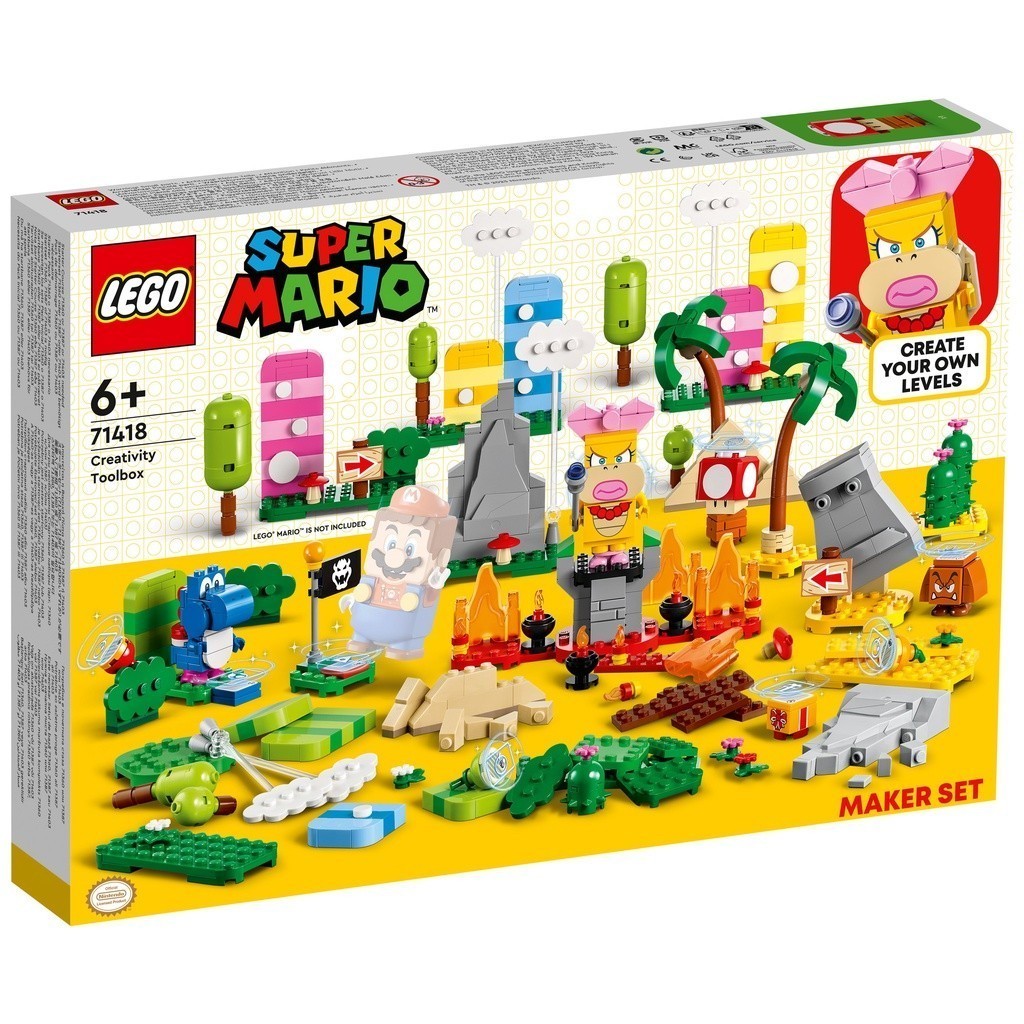 LEGO 71418 創意工具箱擴充組 超級瑪利歐系列【必買站】樂高盒組