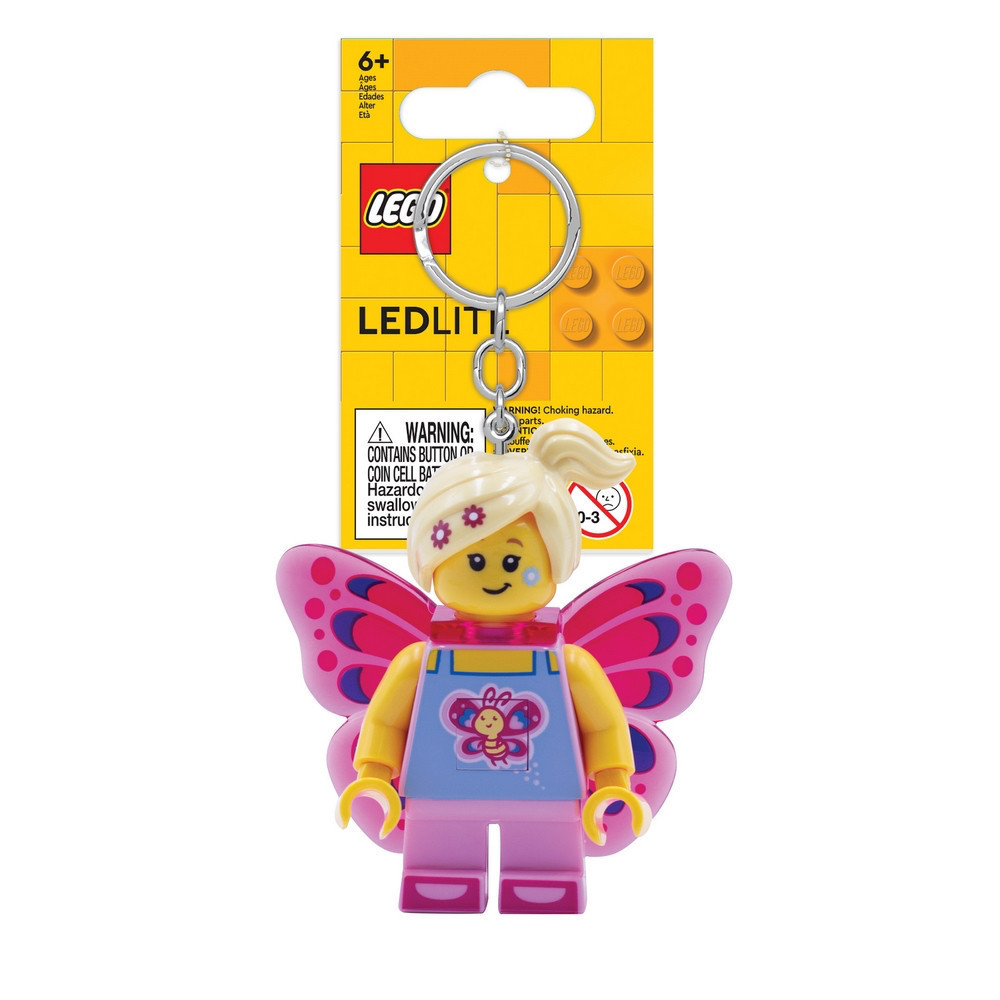 LEGO LGL-KE171H LED 蝴蝶女孩鑰 匙圈燈 樂高限定系列【必買站】樂高盒組