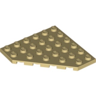 LEGO零件 楔形薄板 6x6 沙色 6106 6036485【必買站】樂高零件