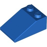 LEGO零件 斜向磚 3x2 3298 藍色 329823【必買站】樂高零件
