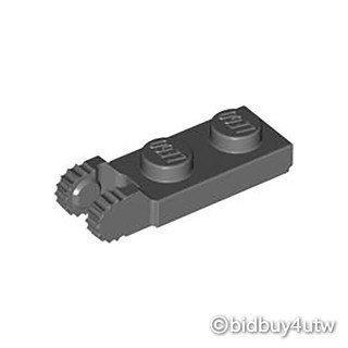 LEGO零件 樞紐 1x2 44302 深灰色 4210884【必買站】樂高零件