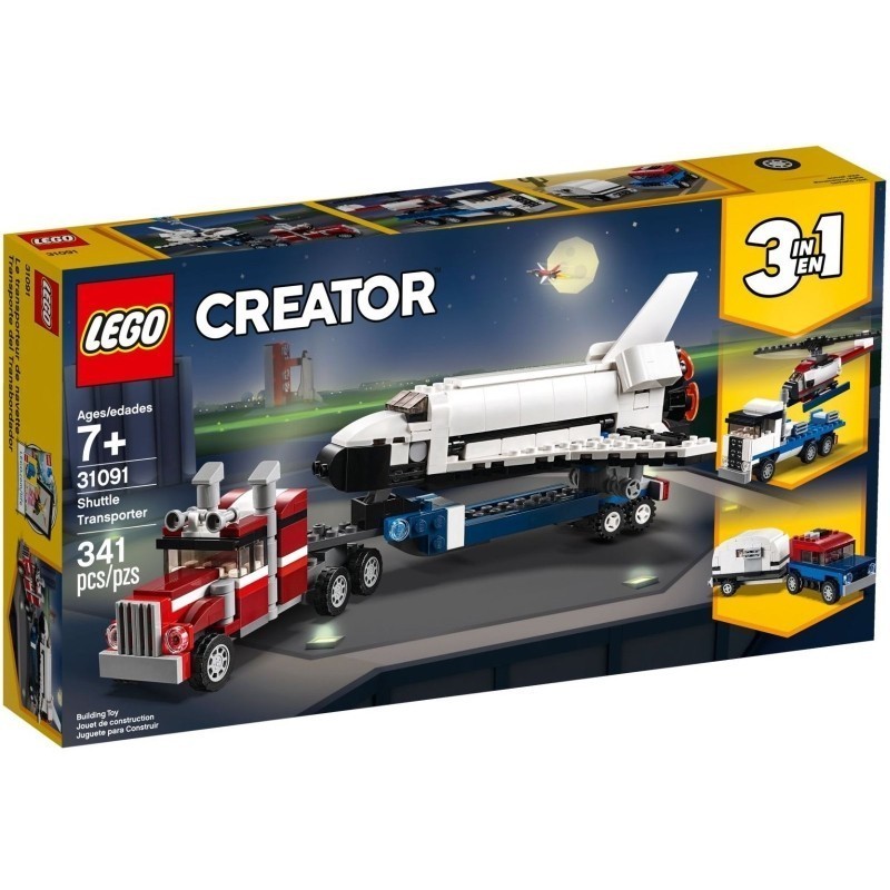 LEGO 31091 創意系列 太空梭運輸車【必買站】樂高盒組