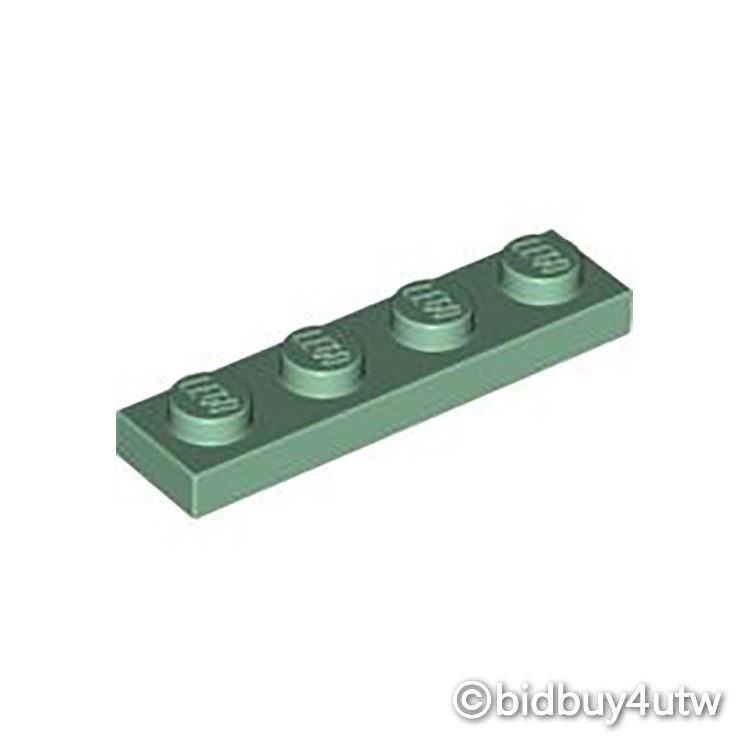 LEGO零件 薄板磚 3710 沙綠色 4633698【必買站】樂高零件