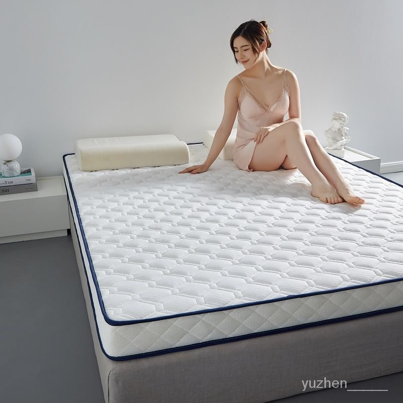 🔥臺灣熱銷灬🔥定製乳膠床墊軟墊傢用加厚雙人床榻榻米墊子租房專用海綿床褥單人 COI4