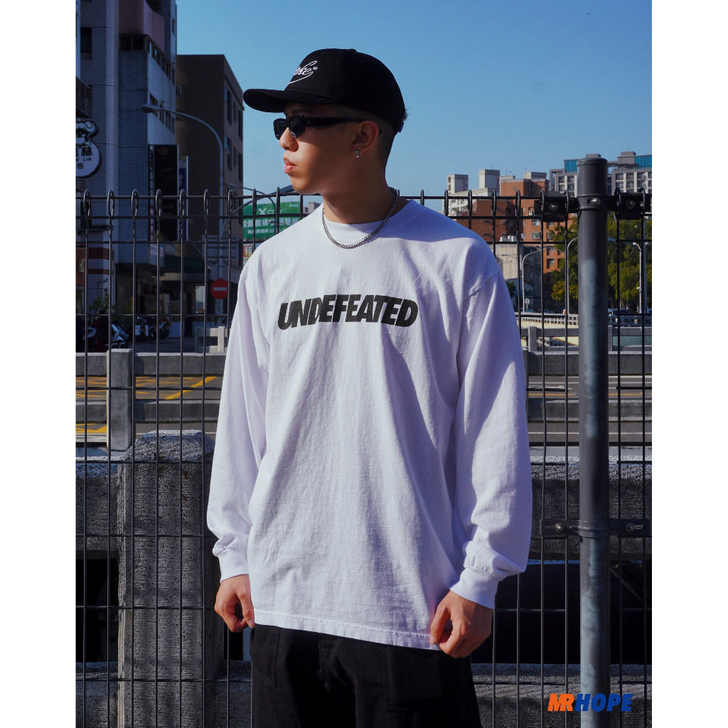 免運UNDEFEATED FW Logo L/S Tee 長T 寬鬆 美國棉22EW