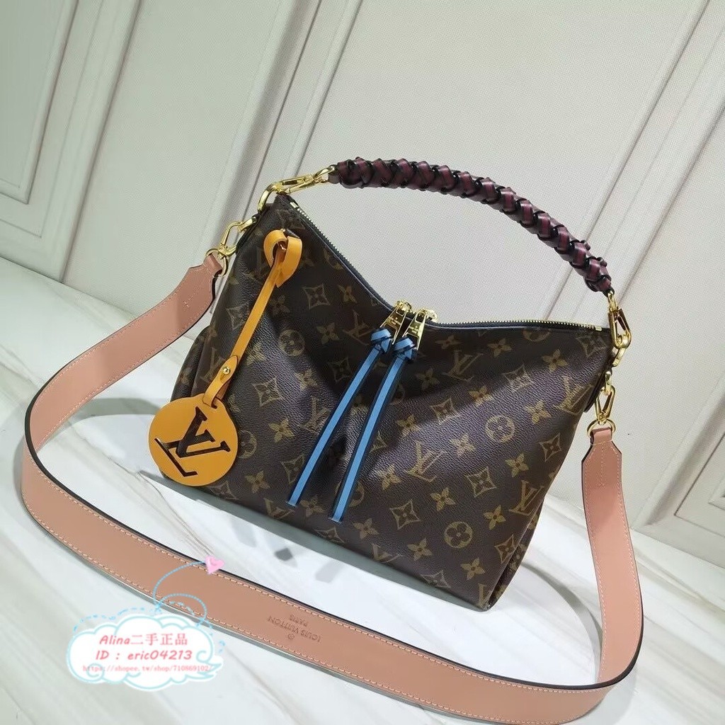 精品二手 LV 路易威登 Beaubourg Hobo 微笑包 單肩包 斜背包 手提包 M55090 現貨