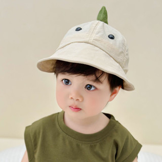 兒童夏季漁夫帽 防曬遮陽帽 棒球帽 寶寶恐龍鴨舌帽