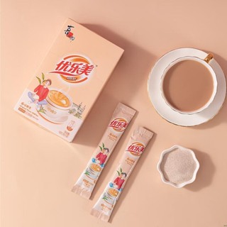 絕色味蕾 優樂美奶茶粉19gx10條袋裝低糖原味早餐代餐衝飲下午茶速溶衝泡飲料